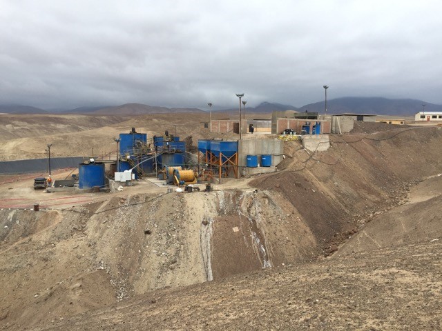 Inca One Golds Chala Verarbeitungsanlage in Peru