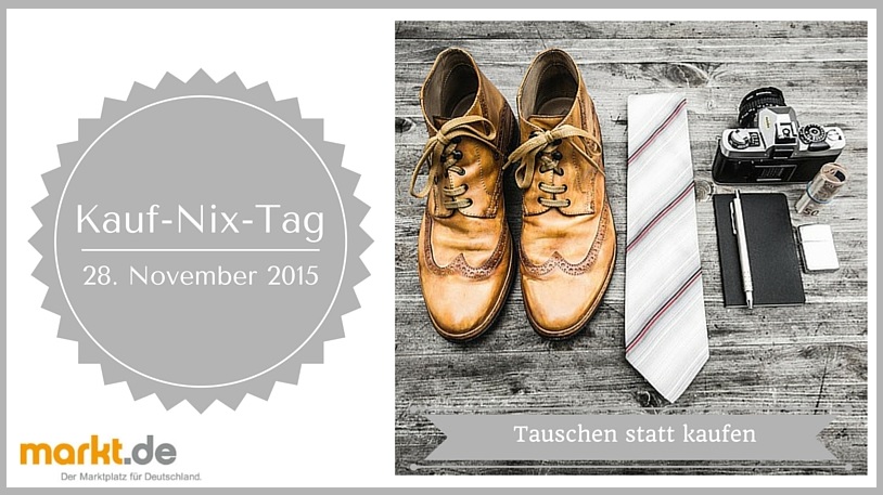 markt.de feiert den Kauf-Nix-Tag