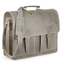 Lehrertasche Modell 600 aus Ivory-Leder Lehrertasche Modell 600 aus Ivory-Leder