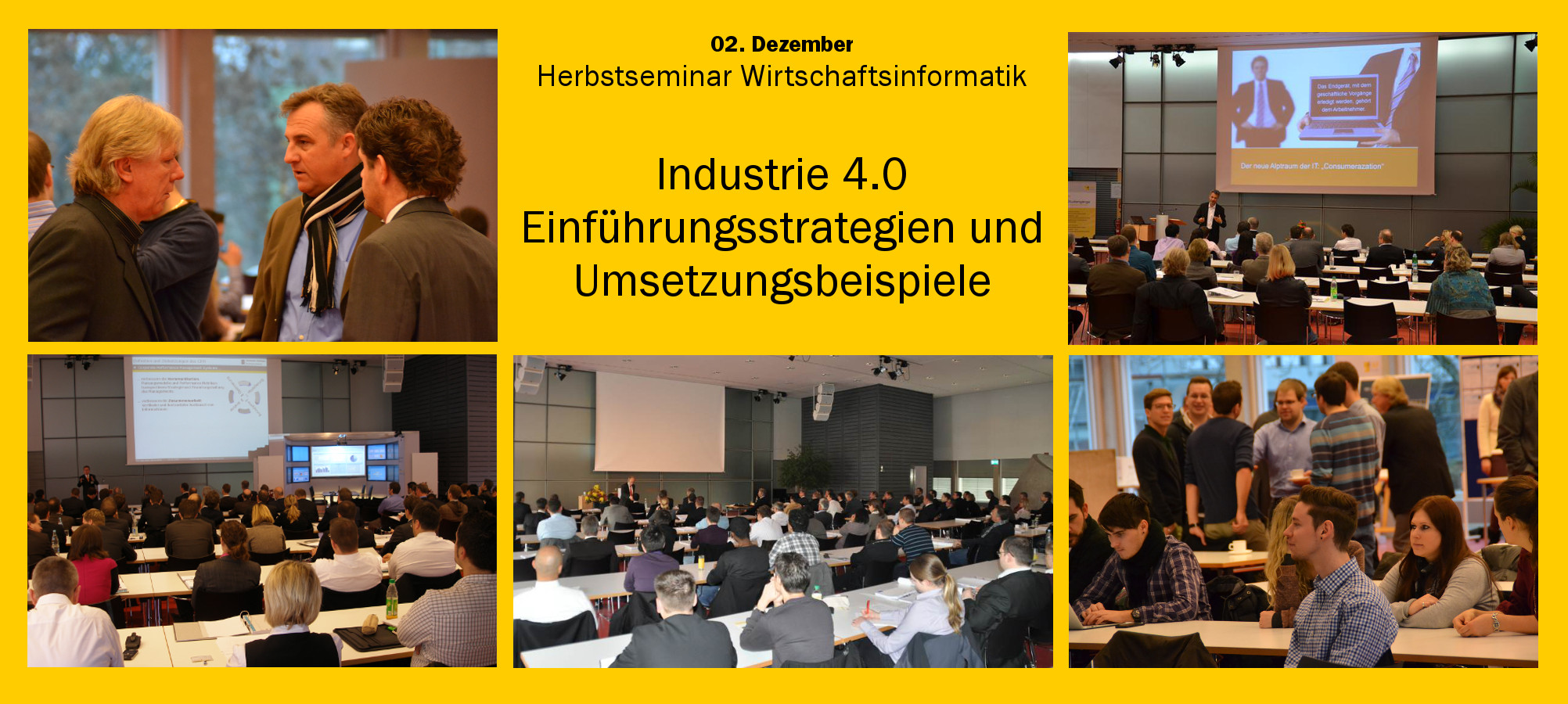 Neben Fachvorträgen bietet das Herbstseminar an der Hochschule Platz für Gespräche und Kontakte Neben Fachvorträgen bietet das Herbstseminar an der Hochschule Platz für Gespräche und Kontakte
