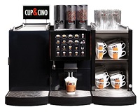 Die Barista Lattico 850 für sensationellen Milchschaum schafft 50 Produkte auf Knopfdruck