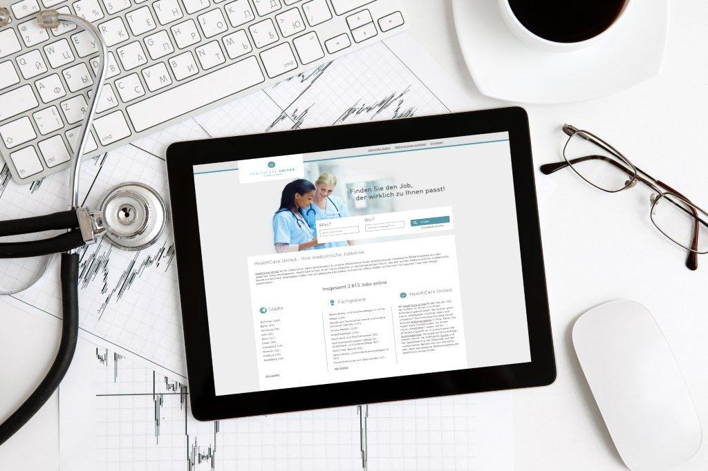 HealthCare United - die medizinische Stellenbörse im Internet