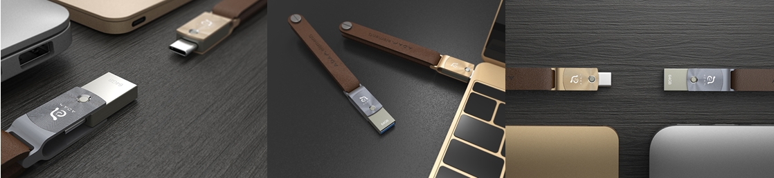 USB-C für die neusten MacBooks, Standard-USB-3.1 für andere USB-Geräte: ROMA von Adam Elements USB-C für die neusten MacBooks, Standard-USB-3.1 für andere USB-Geräte: ROMA von Adam Elements