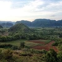 Viñales-Tal in Westkuba Viñales-Tal in Westkuba
