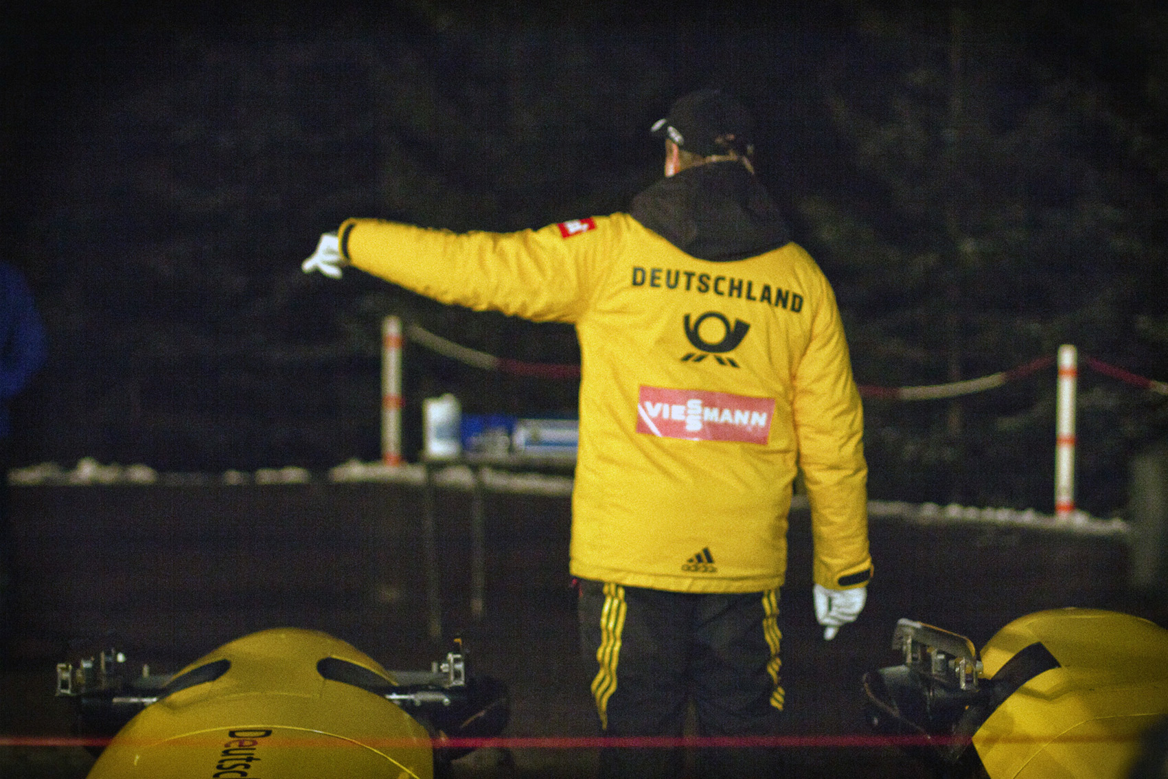 Martin Höfer inszeniert das erste Konzeptkunstwerk im professionellen Wintersport