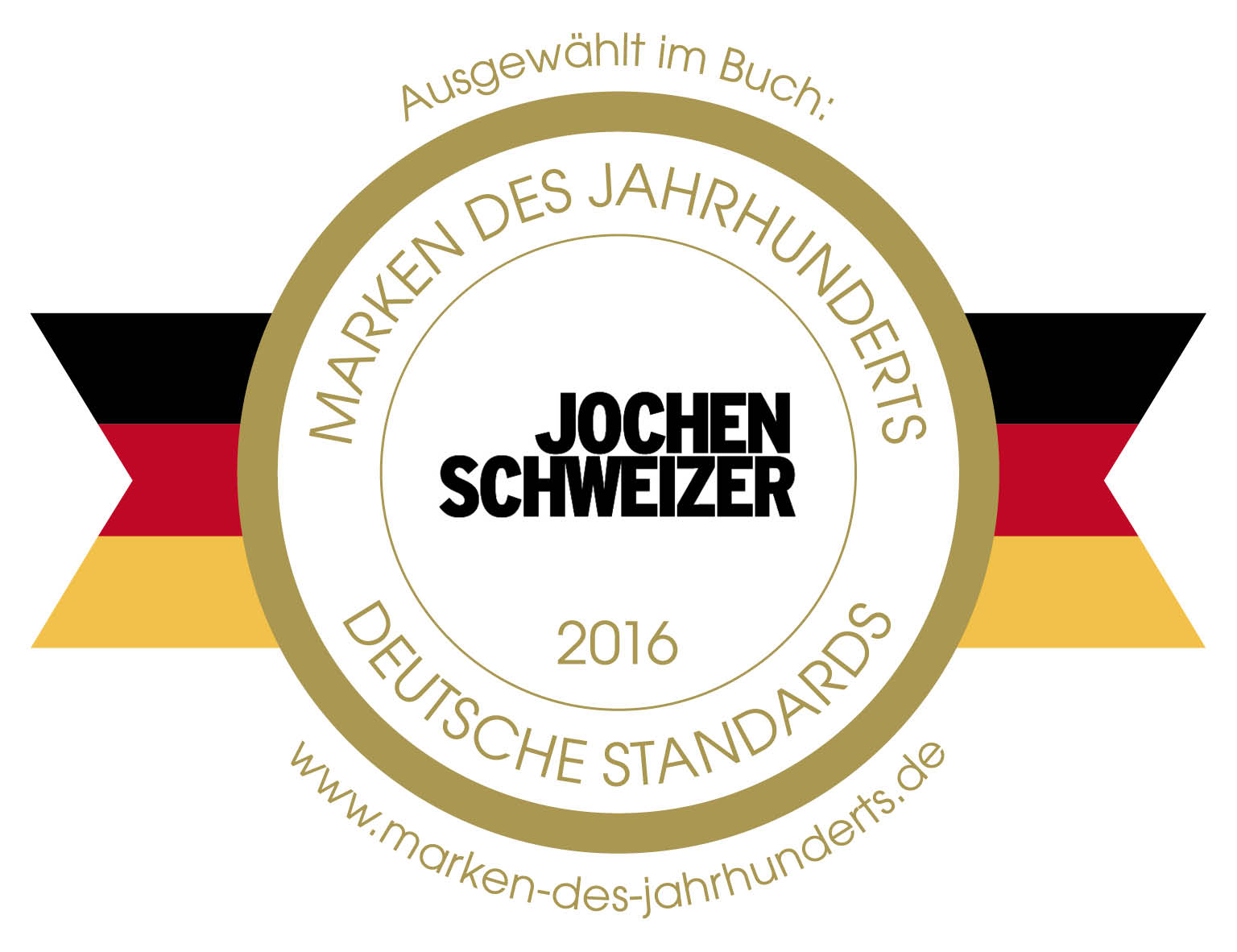 Siegel des Verlags Deutsche Standards für die Auszeichnung"Marke des Jahrhunderts" Siegel des Verlags Deutsche Standards für die Auszeichnung"Marke des Jahrhunderts"