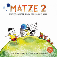 Matze, Mütze und der blaue Ball ist Jazz-CD und Kinder-Hörbuch in einem