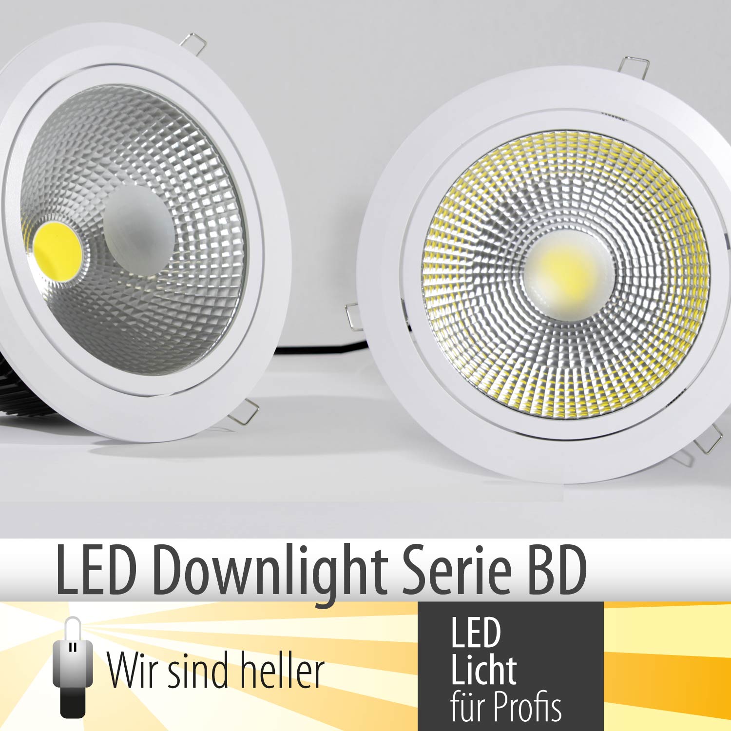 Neue LED Downlights Allrounder Serie BD - von Wir sind heller