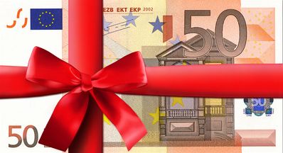 Mit dem 50-Euro-Gutscheincode zahlt man nur 246,31 statt 296,31 Euro Mit dem 50-Euro-Gutscheincode zahlt man nur 246,31 statt 296,31 Euro