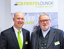 Anselm Bilgri mit Jürgen Bockholdt beim Business Breakfast der Anselm Bilgri mit Jürgen Bockholdt beim Business Breakfast der