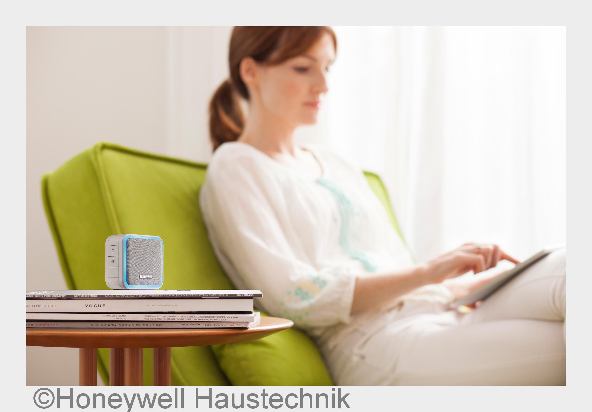 Die neuen Honeywell Funk-Gongslassen sich transportieren undbeliebig platzieren. (Bildquelle: Honeyw Die neuen Honeywell Funk-Gongslassen sich transportieren undbeliebig platzieren. (Bildquelle: Honeyw