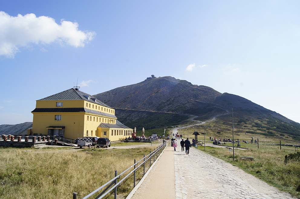 Blick auf die Schneekoppe (Foto: Klöppel)