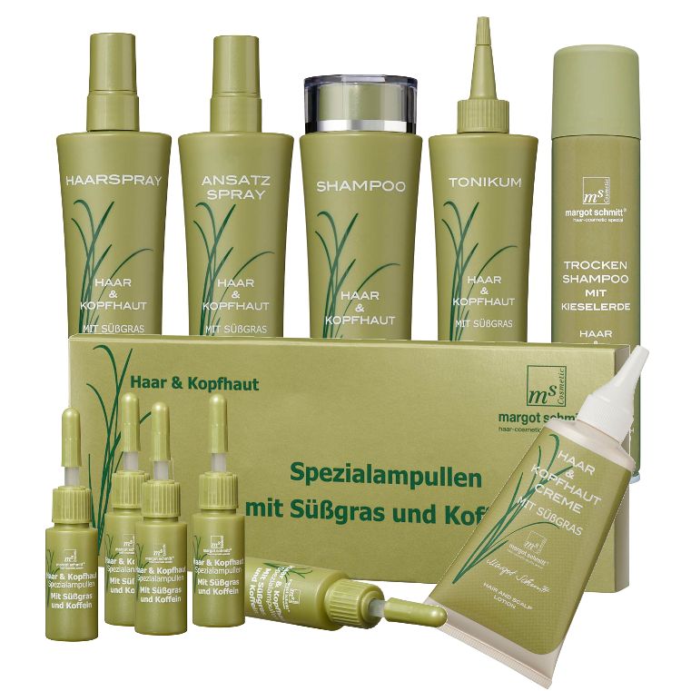 Margot Schmitt Süßgras Haar & Kopfhaut Sensitiv-Serie Margot Schmitt Süßgras Haar & Kopfhaut Sensitiv-Serie