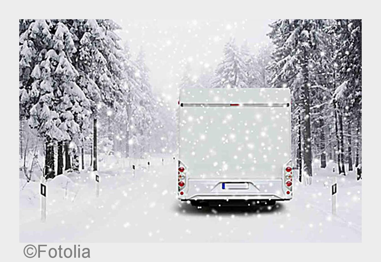 Jetzt wird es aber Zeit, dass Sie Ihr Wohnmobil winterfest machen. (Bildquelle: Fotolia)