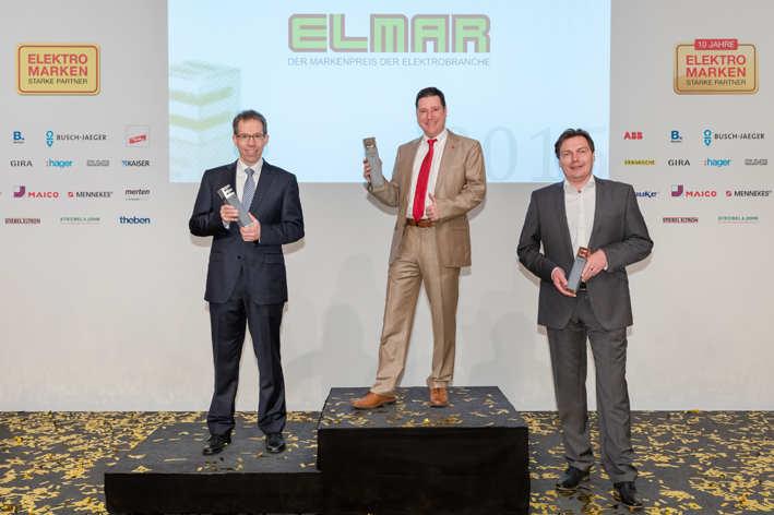 Stolze Sieger des ELMAR Award 2015