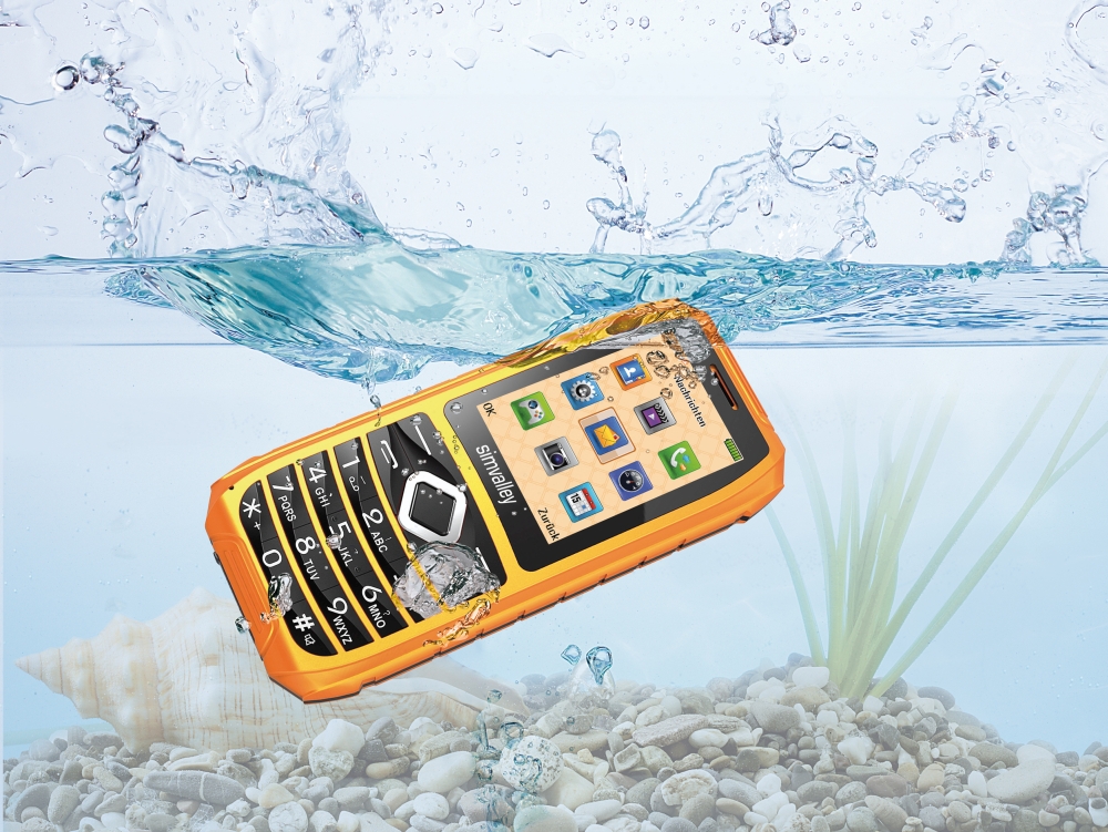 simvalley MOBILE Outdoor-Handy XT-680, wasserdicht IP67, Dual-SIM, www.pearl.de simvalley MOBILE Outdoor-Handy XT-680, wasserdicht IP67, Dual-SIM, www.pearl.de