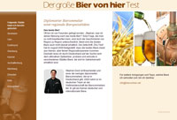 Screenschot www.biervonhier.net Screenschot www.biervonhier.net