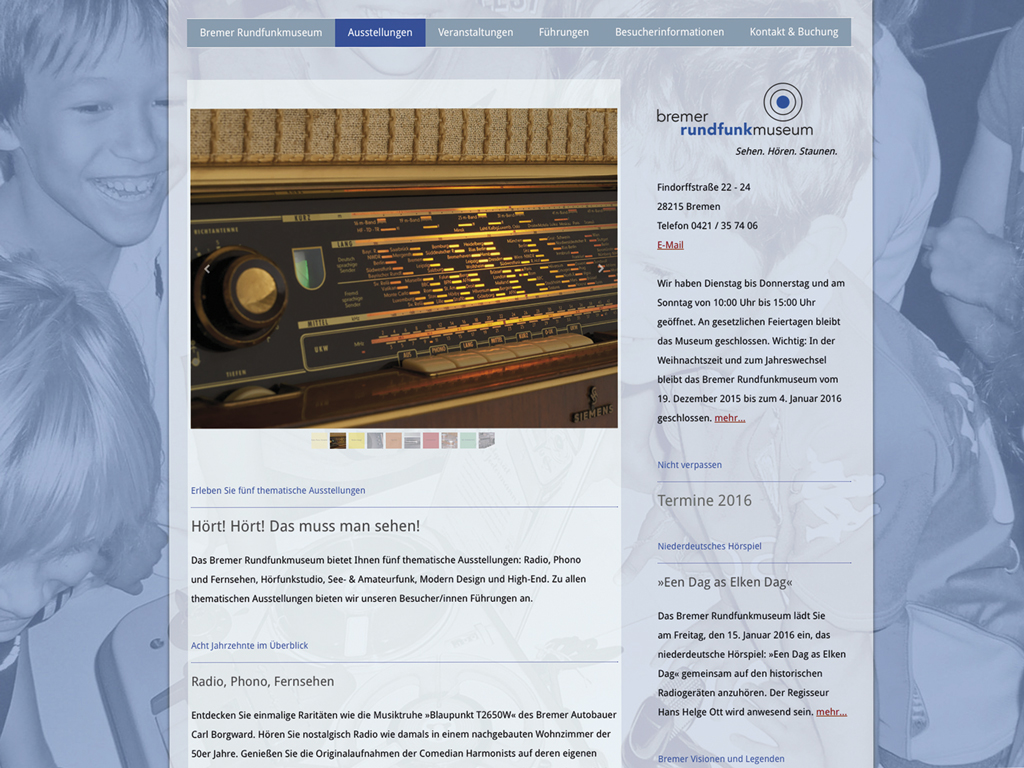 Startseite Bremer Rundfunkmuseum Startseite Bremer Rundfunkmuseum