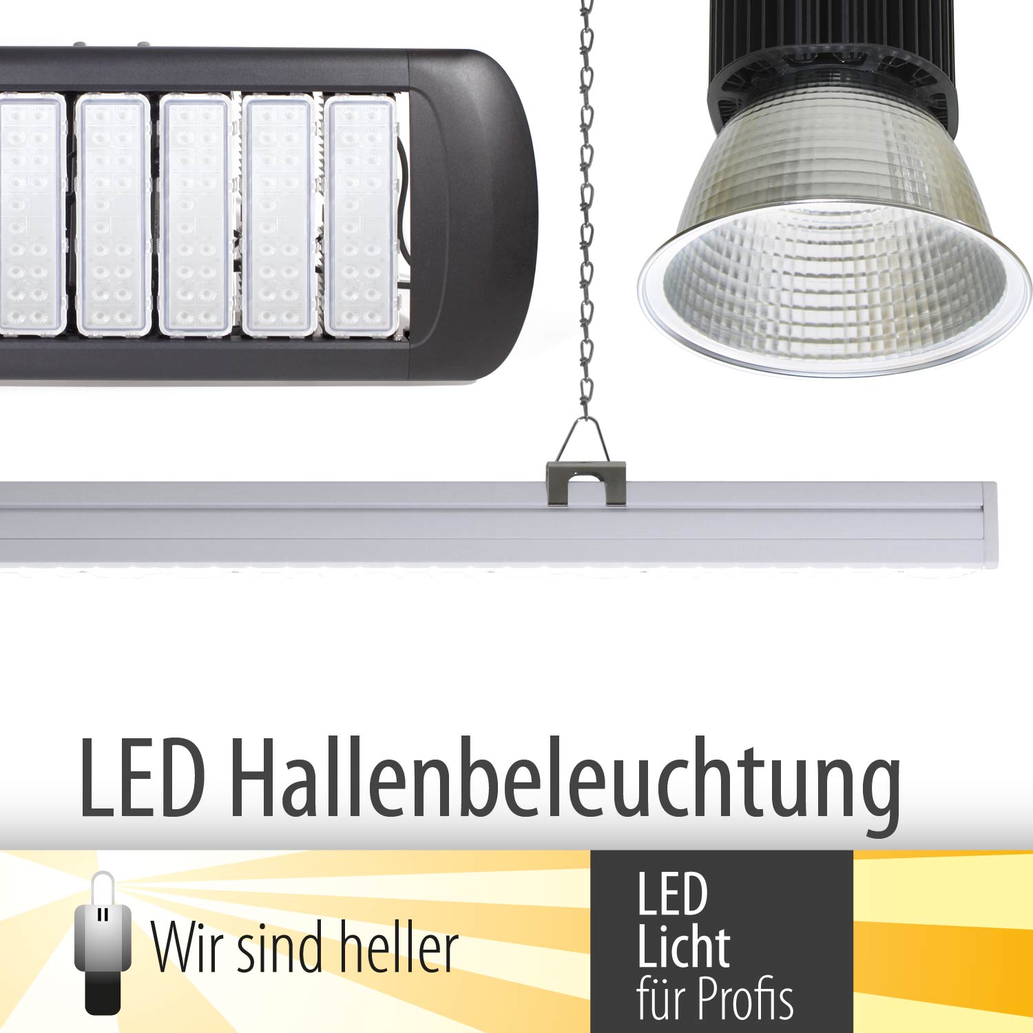 Der Kauf von LED Hallenbeleuchtung - welcher Hallenstrahler ist der Richtige? Der Kauf von LED Hallenbeleuchtung - welcher Hallenstrahler ist der Richtige?