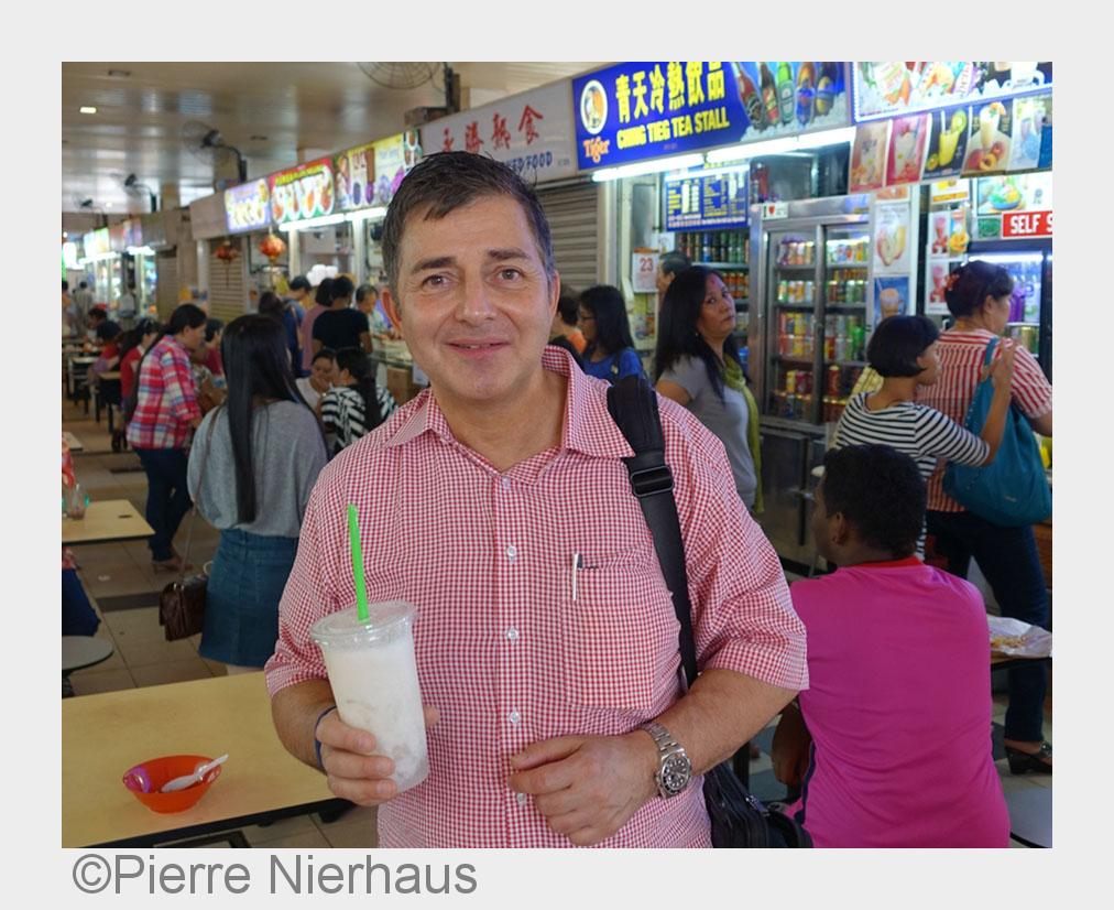 Streetfood in Singapur: Pierre Nierhaus besucht ein Hawker Center. (Bildquelle: Pierre Nierhaus)