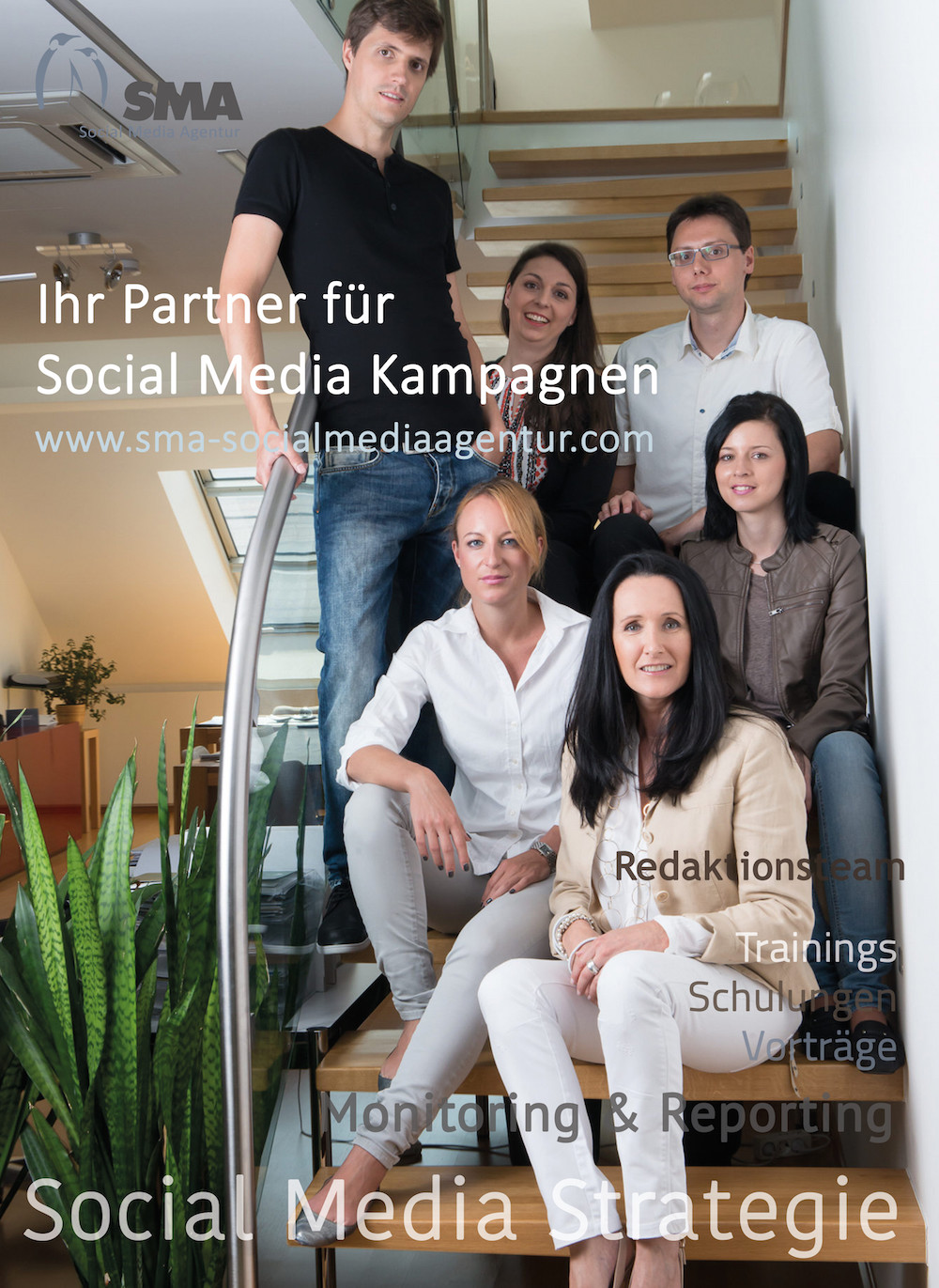 Das Team der SMA - Social Media Agentur