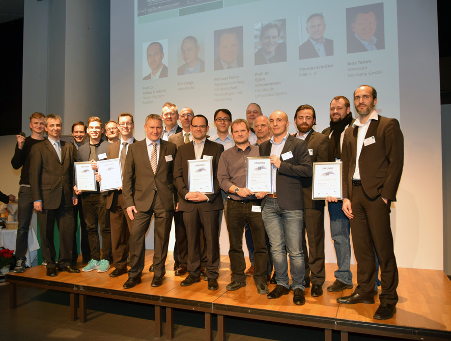 Preisträger und Jury. Foto: Ines Weitermann/ Presse und Marketing