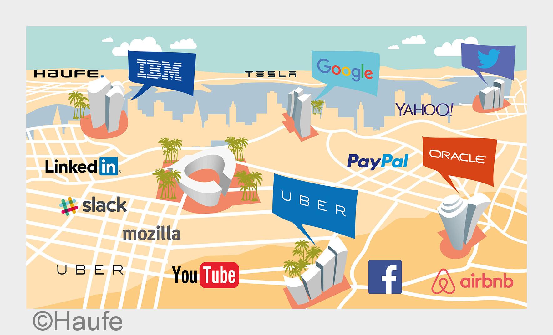 Leuphana Universität und Haufe veranstalten eine Learning Journey ins Silicon Valley (Bildquelle: Ha