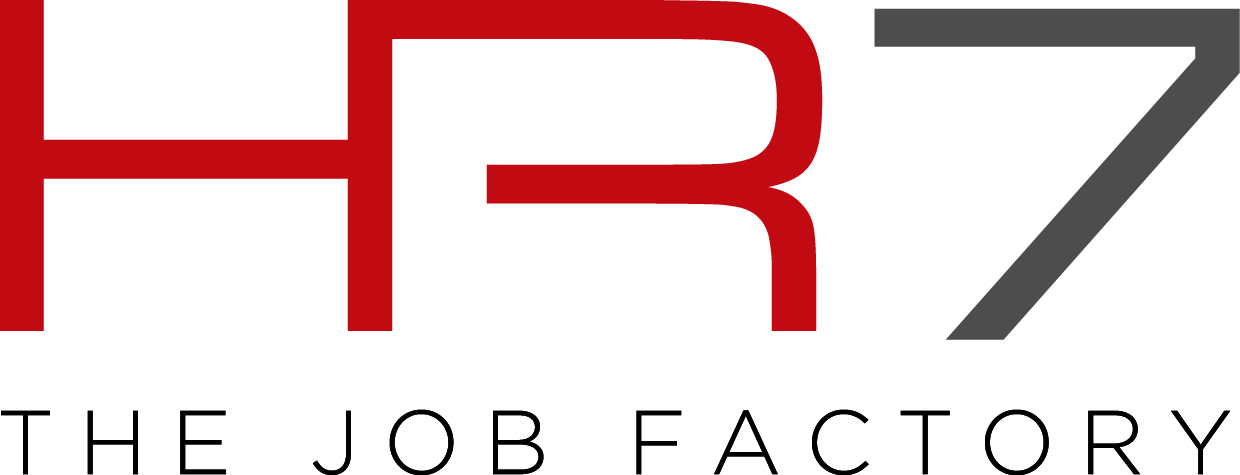 Das neue Logo: HR7 The Job Factory - griffig und klar Das neue Logo: HR7 The Job Factory - griffig und klar