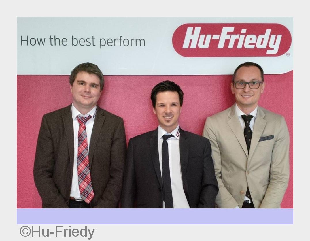 Die neuen Account Manager (Bildquelle: Hu-Friedy) Die neuen Account Manager (Bildquelle: Hu-Friedy)