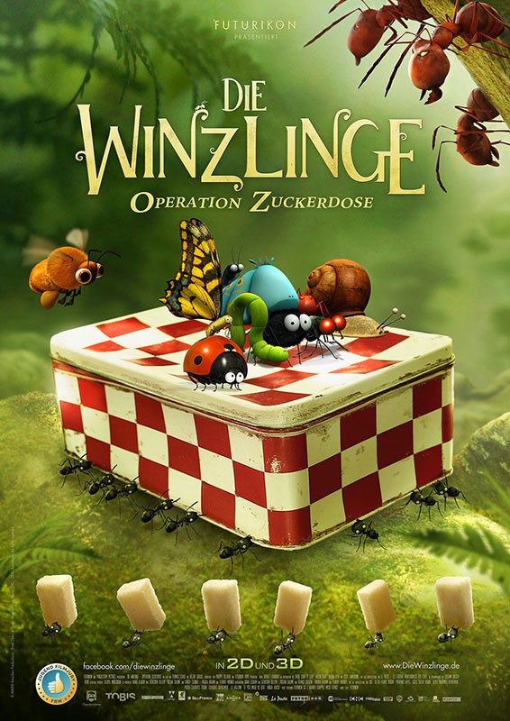 Ab 14. Januar in den deutschen Kinos: Die Winzlinge. Ab 14. Januar in den deutschen Kinos: Die Winzlinge.