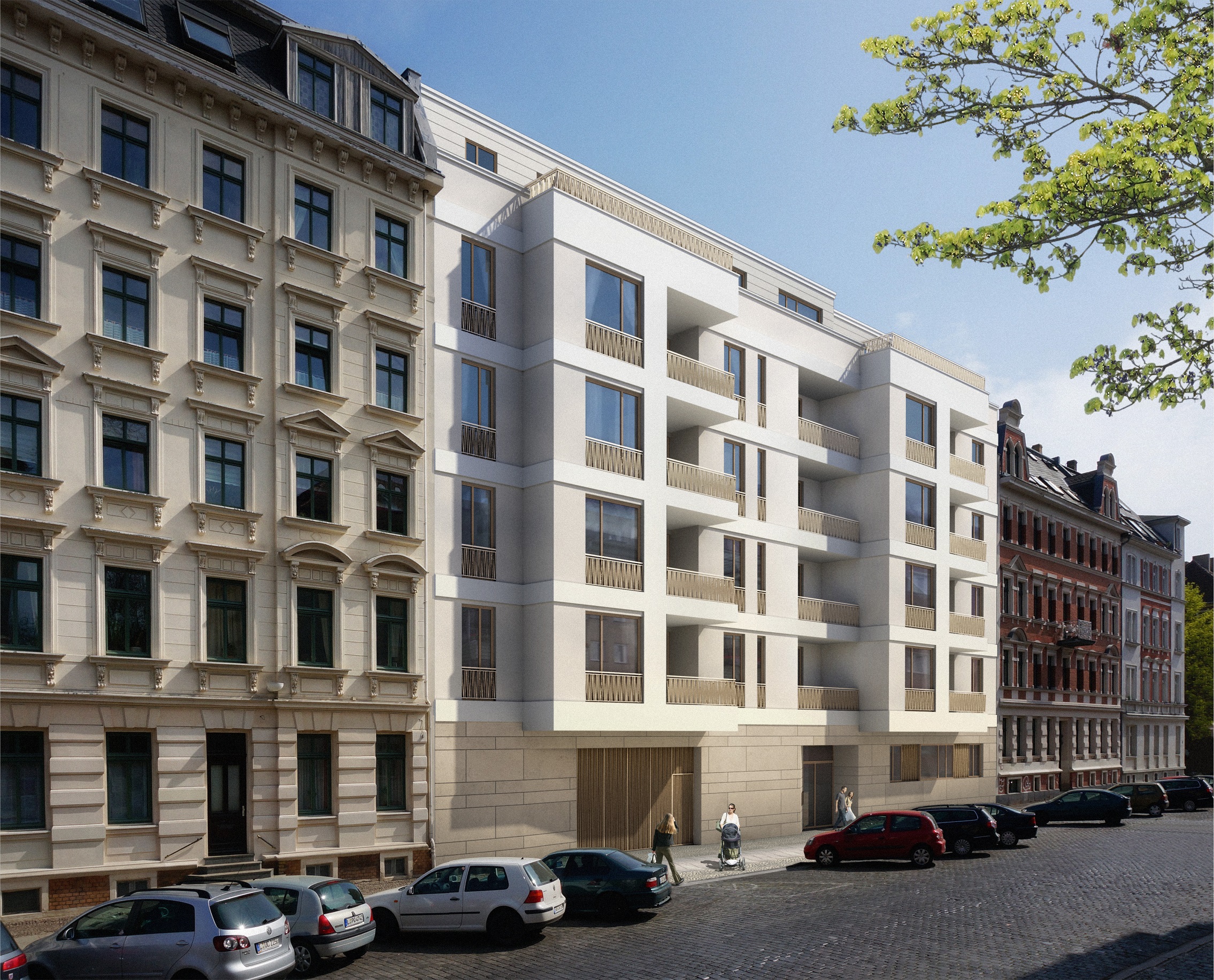 Haus Chamé - Straßenansicht Kochstraße 55 Haus Chamé - Straßenansicht Kochstraße 55