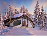 Das EinBaumHaus besteht aus biologischen, möglichst unbearbeiteten Materialien. (Credit:EinBaumHaus)