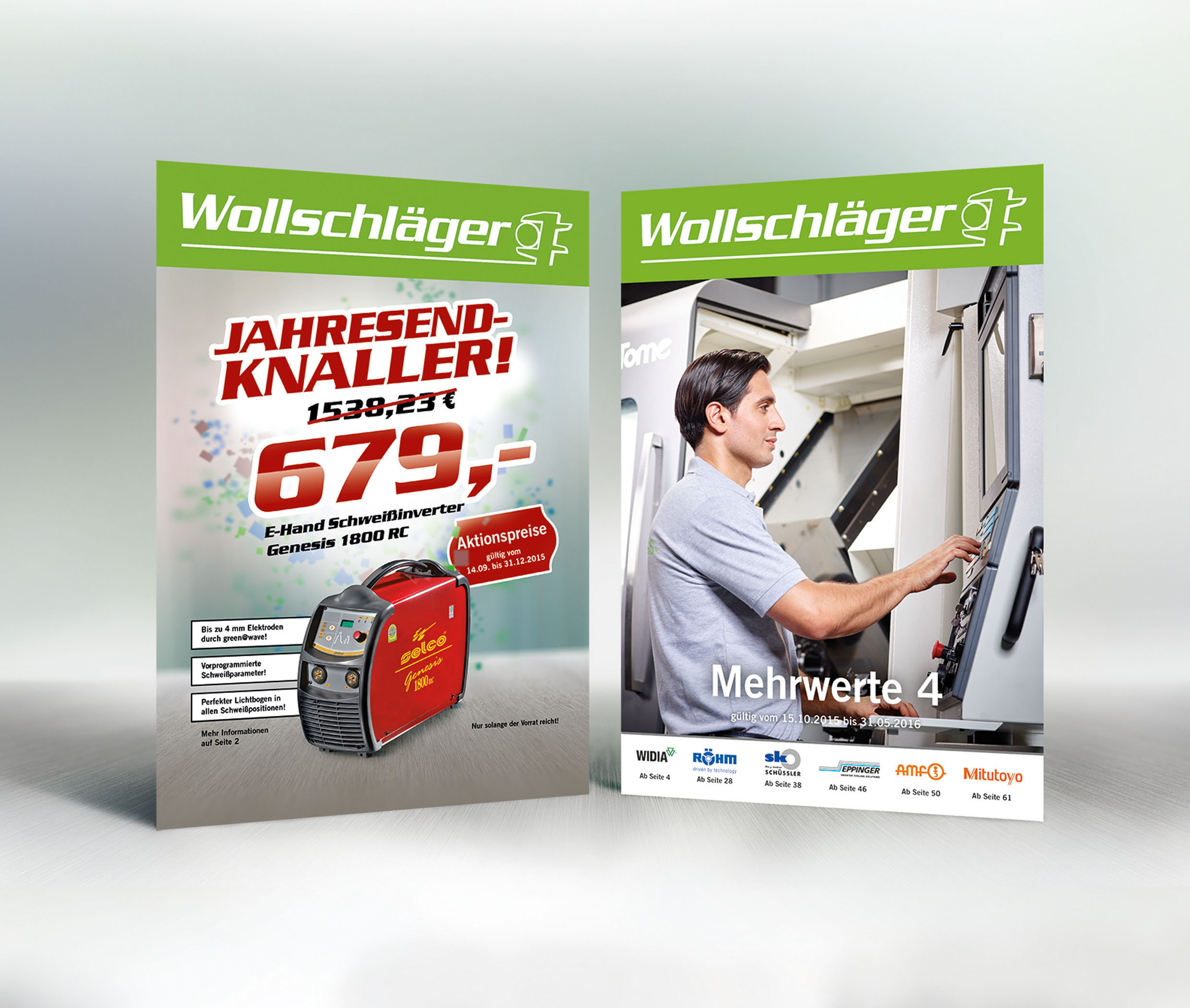 Zum Ende des Jahres präsentiert Wollschläger viele Angebote für bewährte Artikel. Zum Ende des Jahres präsentiert Wollschläger viele Angebote für bewährte Artikel.