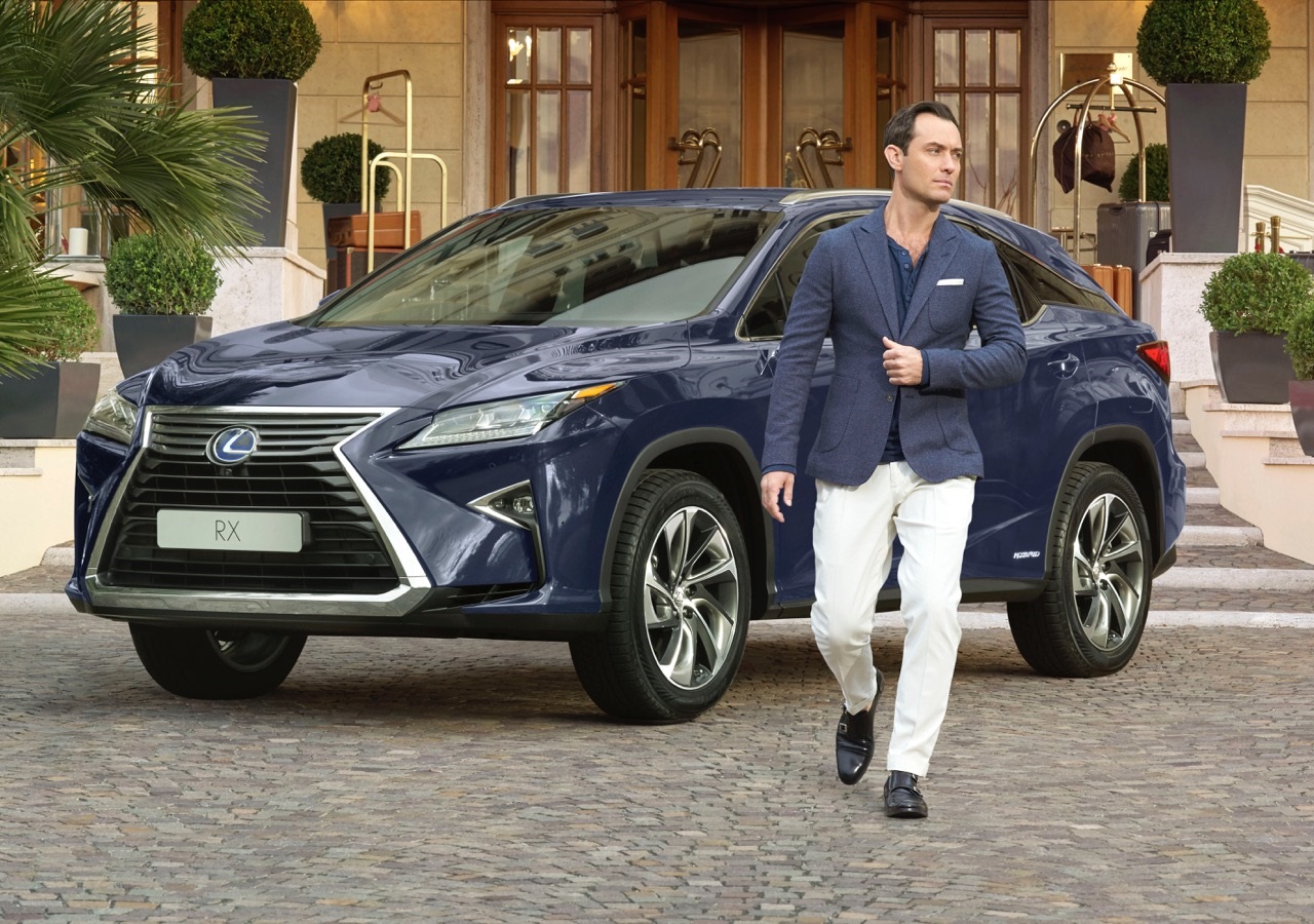 Jude Law ist Star der neuen Werbekampagne von Lexus. Foto: Greg Williams für Lexus Jude Law ist Star der neuen Werbekampagne von Lexus. Foto: Greg Williams für Lexus