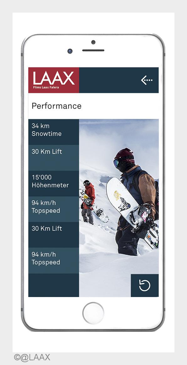 So sieht die LAAX Inside App aus (Bildquelle: @LAAX)