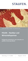 Der Flyer zum Fachdialog der Staufen AG