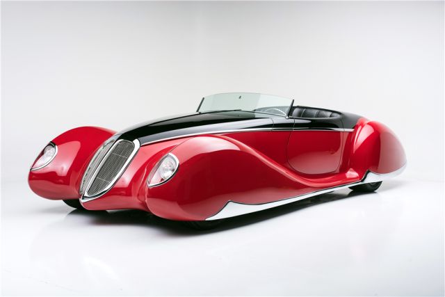 ?The French Connection?, ein 1938er Lincoln Roadster und der letzte vollständig von Hand hergestellt