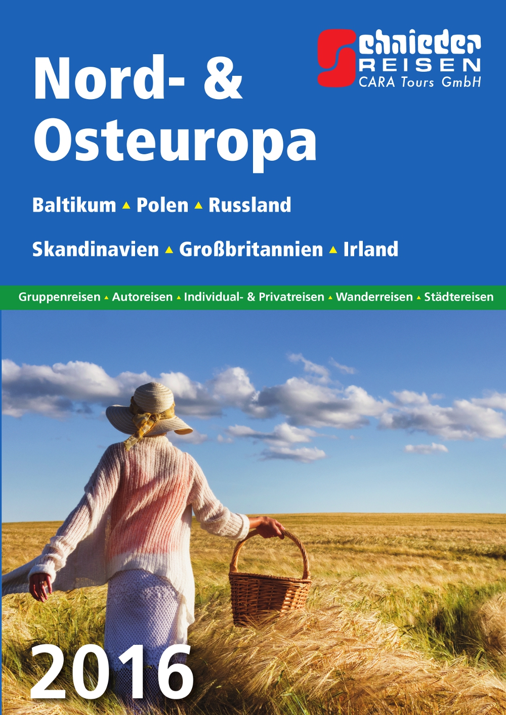 Individuell& geführt: Schnieder Reisen mit neuen Reisetipps im Katalog 2016 für Nord-und Osteuro Individuell& geführt: Schnieder Reisen mit neuen Reisetipps im Katalog 2016 für Nord-und Osteuro
