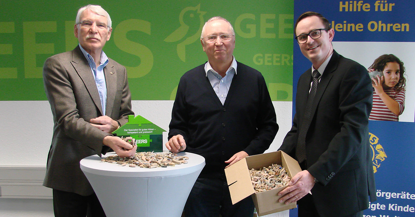(vl) Wilfried Racke, Rüdiger Erckel und GEERS-Regionalleiter Markuks Huerkamp (vl) Wilfried Racke, Rüdiger Erckel und GEERS-Regionalleiter Markuks Huerkamp