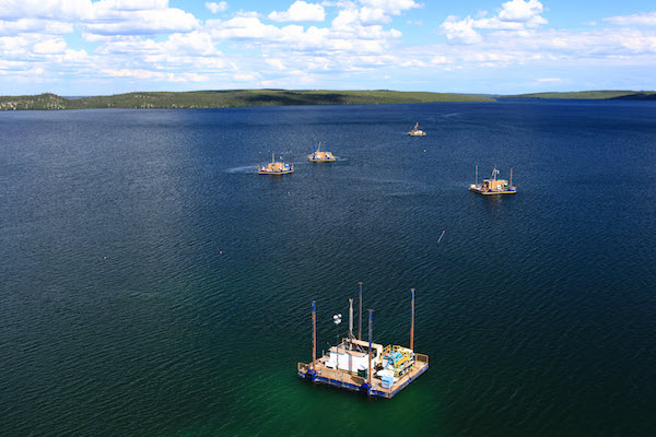 Sommerbohrungen auf Patterson Lake bei Fission Uranium Sommerbohrungen auf Patterson Lake bei Fission Uranium