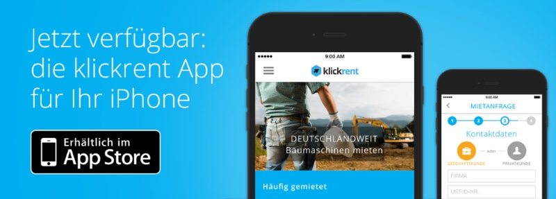 klickrent iOS App