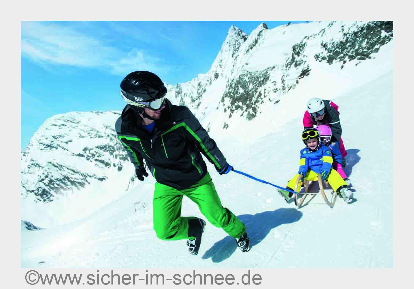 Mit der passenden Ausrüstung steht dem Spaßund der Sicherheit auf der Piste nichts mehr im Weg. (Bil
