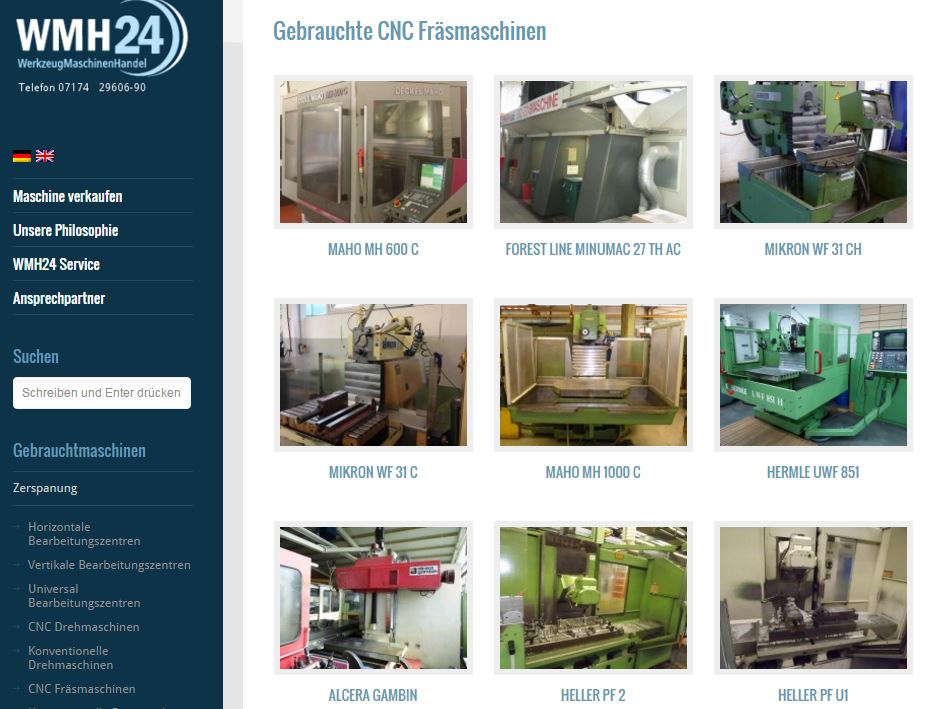 wmh24, Werkzeugmaschinen, Gebrauchtmaschinen, gebrauchte Maschinen, wmh24, Werkzeugmaschinen, Gebrauchtmaschinen, gebrauchte Maschinen,