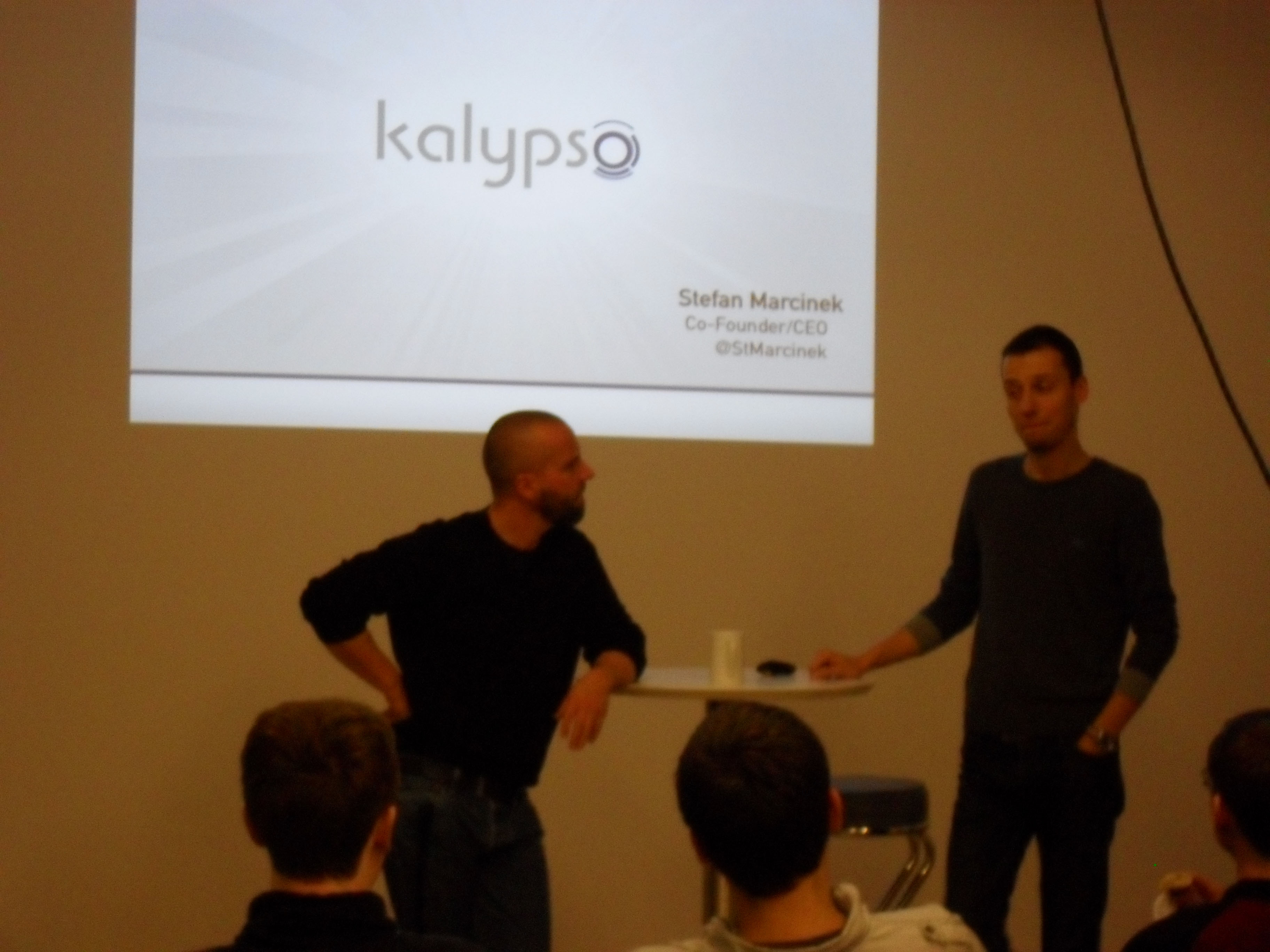 Prof. Markus Wiemker und Stefan Marcinek Prof. Markus Wiemker und Stefan Marcinek