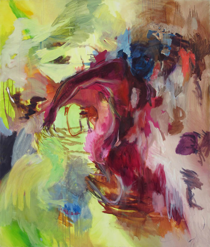 Suzanna Treumann – Ein kurzes intensives Fest, 200 x 170 cm, 2010