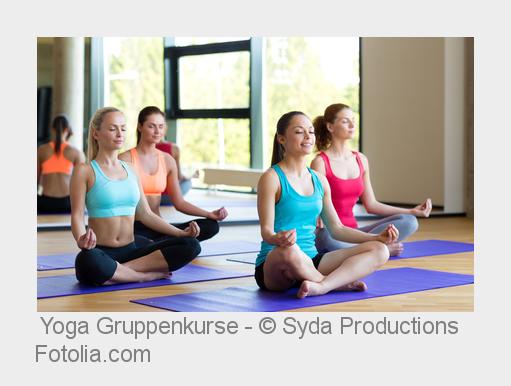 Yoga Kurs München (Bildquelle: Yoga Gruppenkurse -©Syda Productions Fotolia.com)