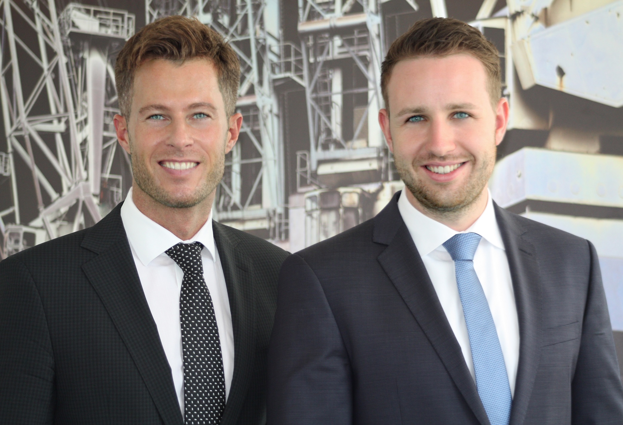 Vorstände Marc-AndréArens und David Christian Tappe