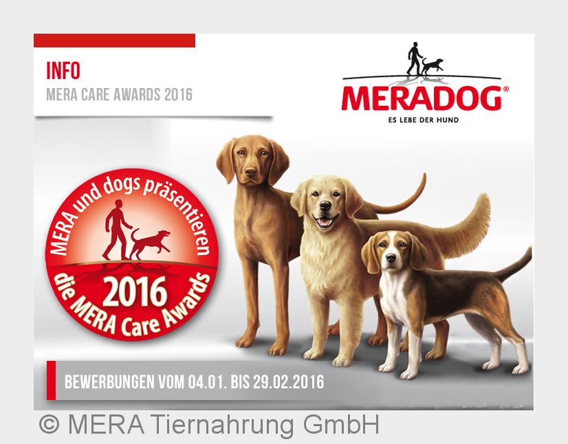 MERA Care Award 2016 (Bildquelle:©MERA Tiernahrung GmbH)