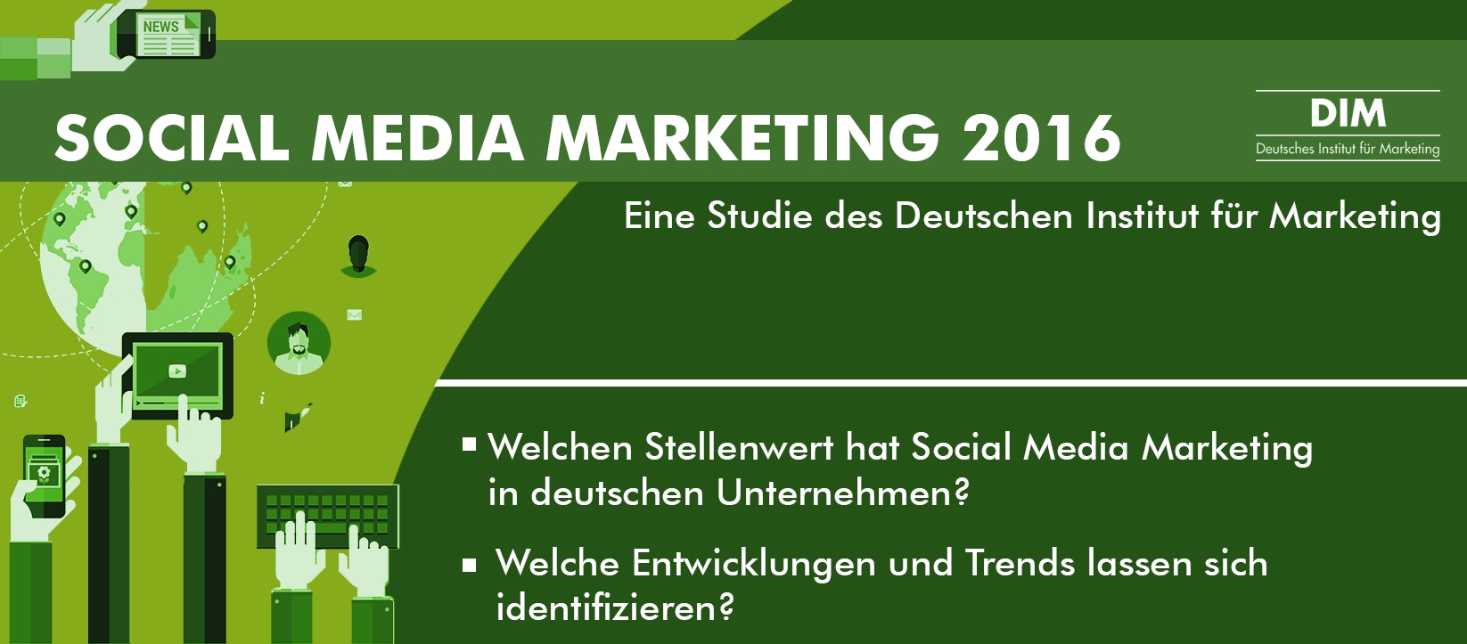 Studie Social Media Marketing 2016 - DIM