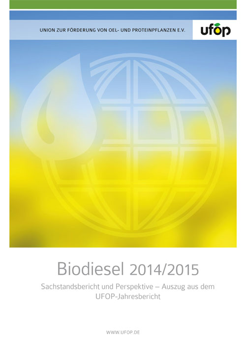 Sonderveröffentlichung Biodiesel 2014/2015 Sonderveröffentlichung Biodiesel 2014/2015
